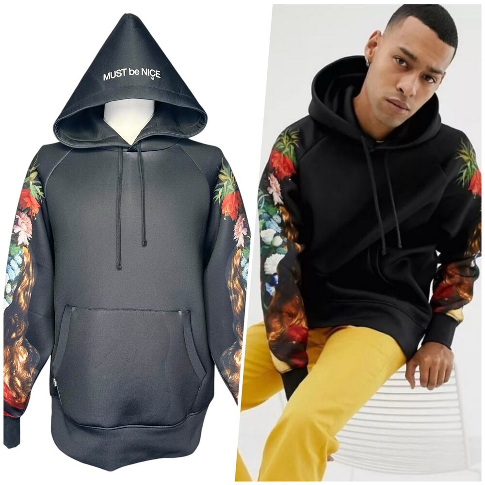 Ripndip | Unisex | Floral Bouquet Renaissance Oversized Pullover Hoodie | Medium